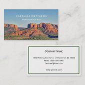 Carte De Visite Paysage de Sedona (Devant / Derrière)