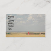 Carte De Visite Paysage des champs de blé agricole (Devant)