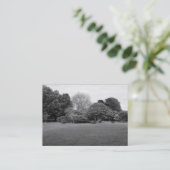 Carte De Visite Paysage du parc (Debout devant)