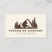 Carte De Visite Paysage Jardinage Arbre Trimming Custom Yard Care (Devant)