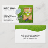 Carte De Visite Paysage | Outils de jardinage | Soins de pelouse (Devant / Derrière)