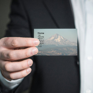 Carte De Visite Paysage pittoresque du mont Hood
