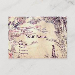 Carte De Visite PAYSAGE ROMANTIQUE, obus