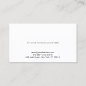 Carte De Visite Paysage, Soins de pelouse, Arbres, Jardinier (Dos)