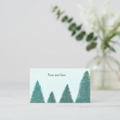 Carte De Visite Paysage toujours vert (Debout devant)
