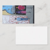 Carte De Visite Paysage urbain à la mode (Devant / Derrière)