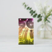 Carte De Visite paysage urbain disco (Debout devant)