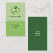 Carte de visite paysager (Devant / Derrière)