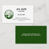 Carte de visite paysager (Devant / Derrière)