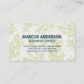 Carte De Visite Paysagère | Déclencheur d'arborescence (Dos)