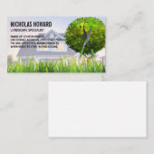 Carte De Visite Paysagère | Soins de pelouse | Topiaire (Devant / Derrière)