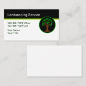 Carte De Visite Paysagiste Simple (Devant / Derrière)