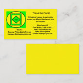 CARTE DE VISITE PDF (Devant / Derrière)