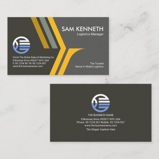 Carte De Visite PDG de Eagle Wings (Devant / Derrière)