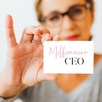 PDG de minima millionnaire moderne | Rose Et Noir
