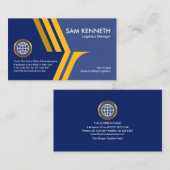 Carte De Visite PDG de Yellow Eagle Wings (Devant / Derrière)