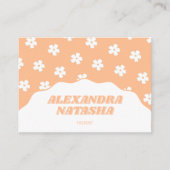 Carte De Visite Peach Flower Y2K (Devant)