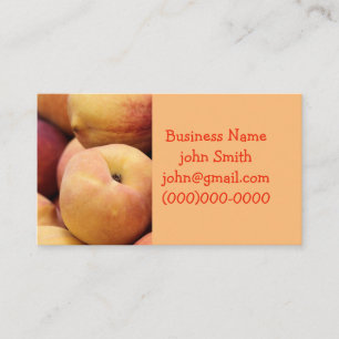 Carte De Visite Peachy