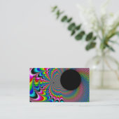 Carte De Visite Peackock A Delic - Art Fractal (Debout devant)