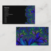 Carte De Visite Peacock Ore 2 LG (Devant / Derrière)