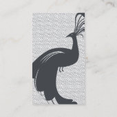 CARTE DE VISITE PEACOCK & PEBBLES (Dos)