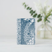 Carte De Visite Peacocks Art Nouveau (Debout devant)