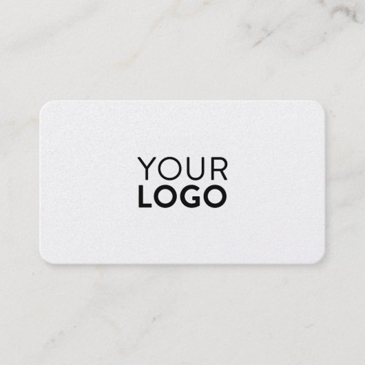 Carte de visite Pearl arrondi Premium (Devant)