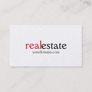 Carte de visite Pearl Modern Real Estate Agent