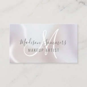 Carte De Visite Pearl Shimmer Artiste de maquillage