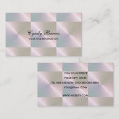 Carte De Visite Pearl Tiles (Devant / Derrière)