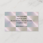 Carte De Visite Pearl Tiles (Dos)