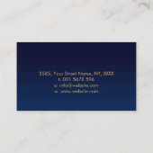 Carte De Visite Pearl Tree of Life - feuillage coloré (Dos)