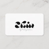 CARTE DE VISITE PEAU (Devant)