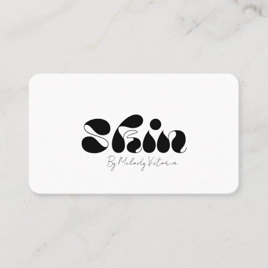 CARTE DE VISITE PEAU (Devant)