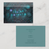 Carte De Visite Peau Alien 001 (Devant / Derrière)