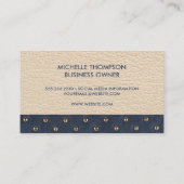 Carte De Visite Peau | Cuir de levage (Dos)