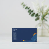 Carte De Visite Peau de fleur - affaires (Debout devant)