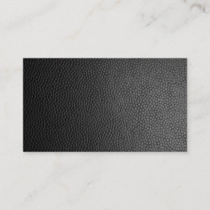 Carte De Visite Peau de serpent noire