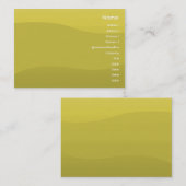 Carte De Visite Peawave - potelé (Devant / Derrière)