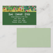 Carte De Visite Pêche Brown à la truite (Devant / Derrière)