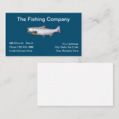 Carte De Visite Pêche Chinook (Devant / Derrière)