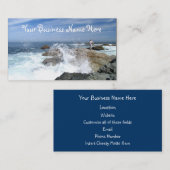 Carte De Visite Pêche de marée haute (Devant / Derrière)