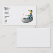 Carte De Visite Pêche de scout (Devant / Derrière)
