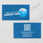 Carte De Visite Pêche en gros équipement de pêche (Devant / Derrière)