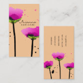 CARTE DE VISITE PÊCHE PASSIONNÉE DU PAVOT 311 (Devant / Derrière)