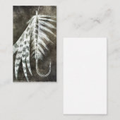 Carte De Visite Pêche - Pêche à la ligne Pêche à la ligne Poisson  (Devant / Derrière)