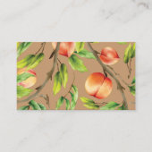 Carte De Visite Pêche sur l'arbre (Devant)