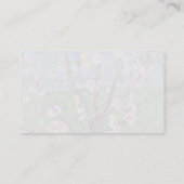 Carte De Visite Pêcher de floraison par Vincent van Gogh (Dos)