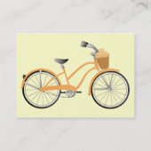 Carte De Visite Pêcher vélo et marguerite (Dos)