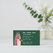 Carte De Visite Pêcheur de la truite arc-en-ciel (Debout devant)